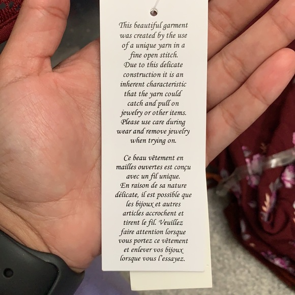 Size 10 P Burgundy dress - Picture 3 of 3